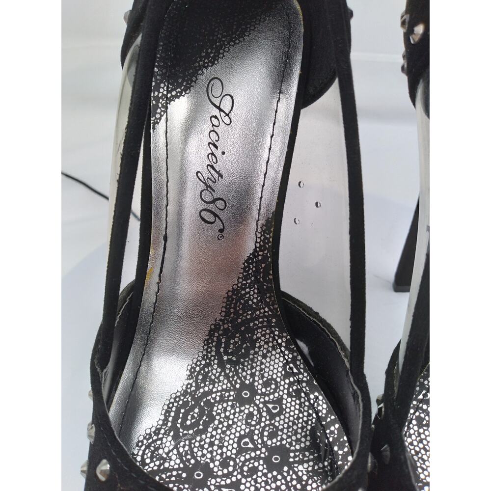 NIB Society 86 Baha open toe 5 1/2" spike size 6 - Picture 5 of 7